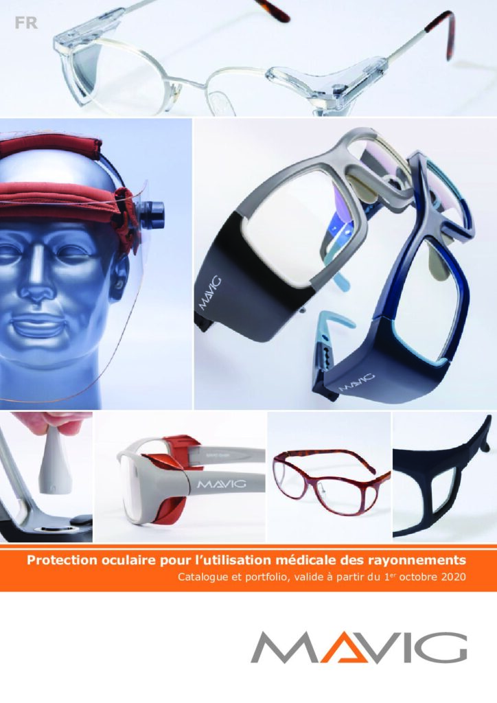 Catalogue lunettes radioprotection Mavig 2020